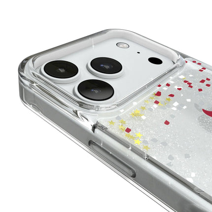 University of Alabama Crimson Tide Script A Confetti Glitter Phone Case for Apple iPhone