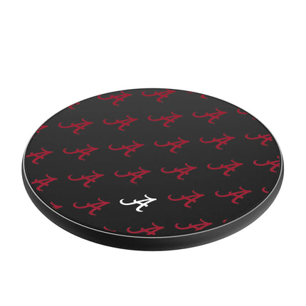 University of Alabama Crimson Tide Script A Fashion Pattern 15-Watt Wireless Charger