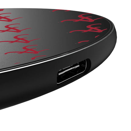 University of Alabama Crimson Tide Script A Fashion Pattern 15-Watt Wireless Charger