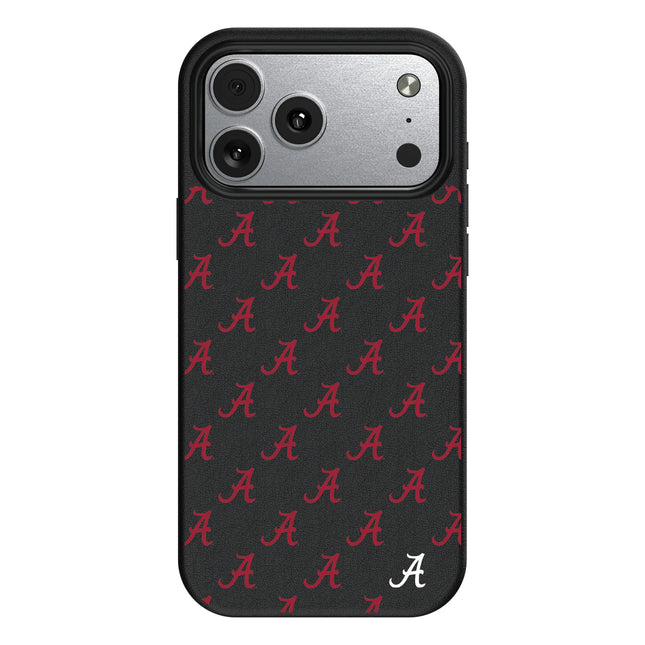University of Alabama Crimson Tide Script A Fashion Pattern MagSafe Compatible Phone Case for Apple iPhone