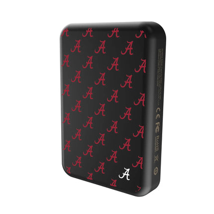 University of Alabama Crimson Tide Script A Fashion Pattern Wireless Mag Power Bank