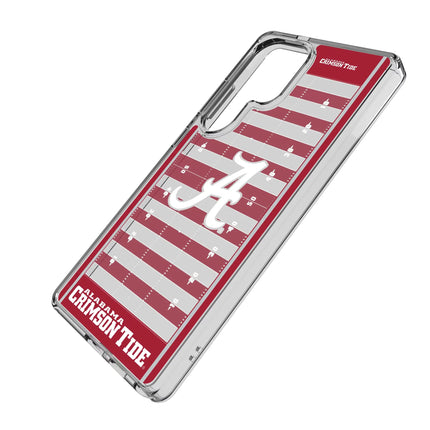 University of Alabama Crimson Tide Script A Field Clear Phone Case for Samsung Galaxy