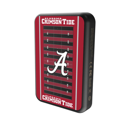 University of Alabama Crimson Tide Script A Field Wireless Mag Power Bank