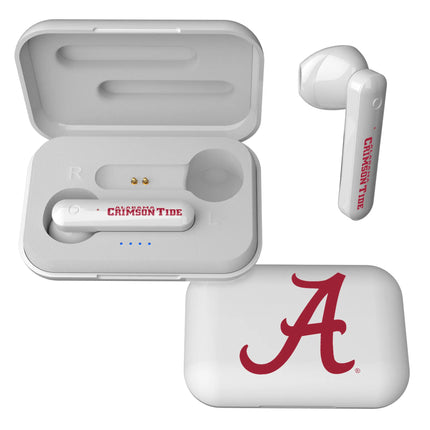 University of Alabama Crimson Tide Script A Insignia Wireless TWS Earbuds