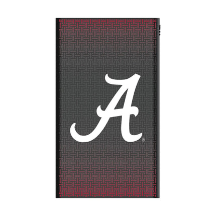 University of Alabama Crimson Tide Script A Linen 5000mAh Flat Powerbank