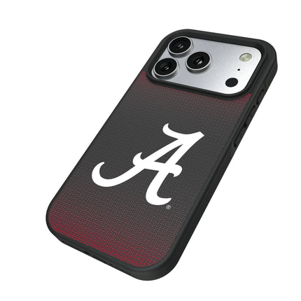 University of Alabama Crimson Tide Script A Linen Bump Phone Case for Apple iPhone