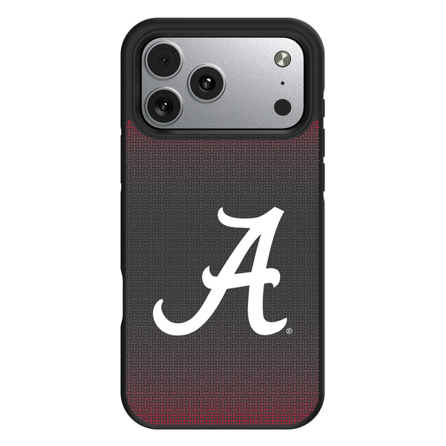University of Alabama Crimson Tide Script A Linen Bump Phone Case for Apple iPhone
