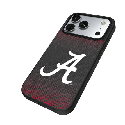 University of Alabama Crimson Tide Script A Linen MagSafe Compatible Phone Case for Apple iPhone
