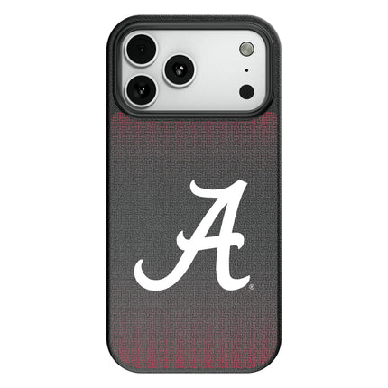 University of Alabama Crimson Tide Script A Linen MagSafe Compatible Phone Case for Apple iPhone