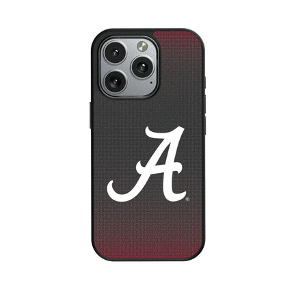 University of Alabama Crimson Tide Script A Linen MagSafe Compatible Phone Case for Apple iPhone