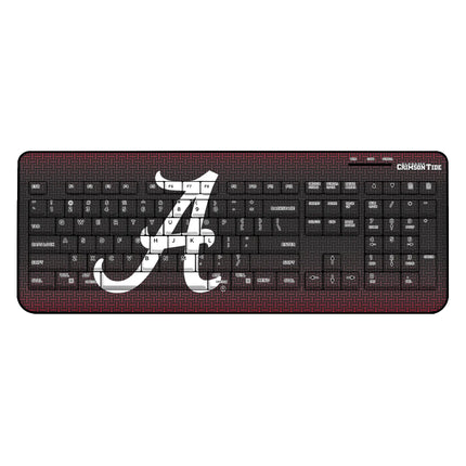 University of Alabama Crimson Tide Script A Linen Wireless USB Keyboard