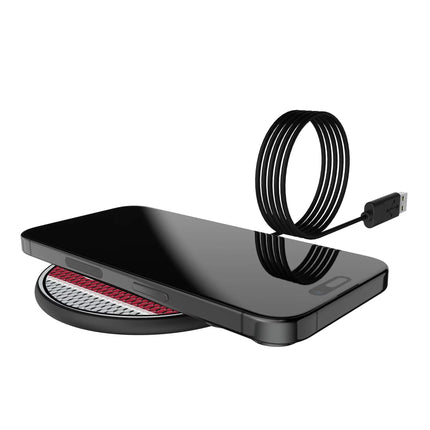 University of Alabama Crimson Tide Script A Mesh 15-Watt Wireless Charger