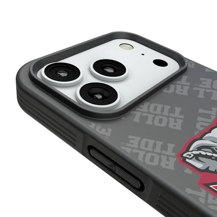 University of Alabama Crimson Tide Script A Quadtile Bump Phone Case for Apple iPhone