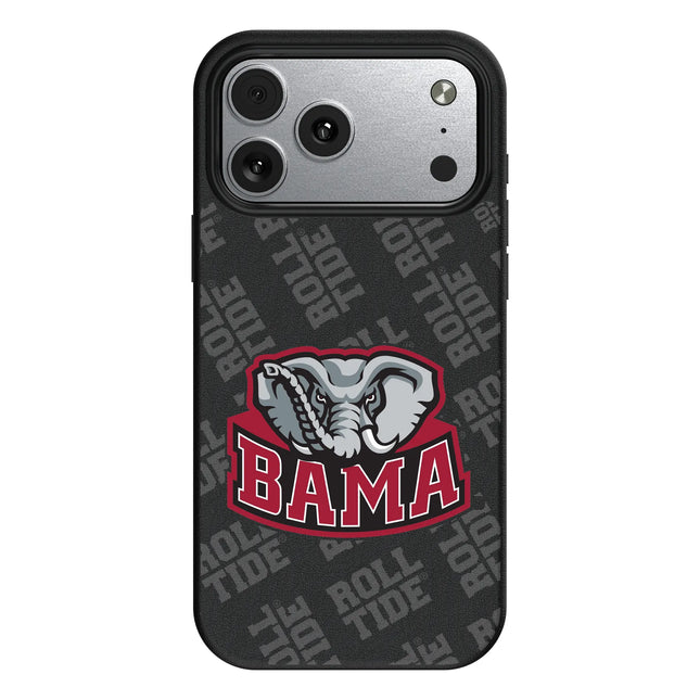 University of Alabama Crimson Tide Script A Quadtile MagSafe Compatible Phone Case for Apple iPhone