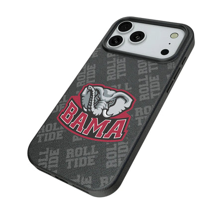 University of Alabama Crimson Tide Script A Quadtile MagSafe Compatible Phone Case for Apple iPhone