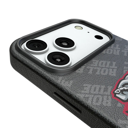 University of Alabama Crimson Tide Script A Quadtile MagSafe Compatible Phone Case for Apple iPhone