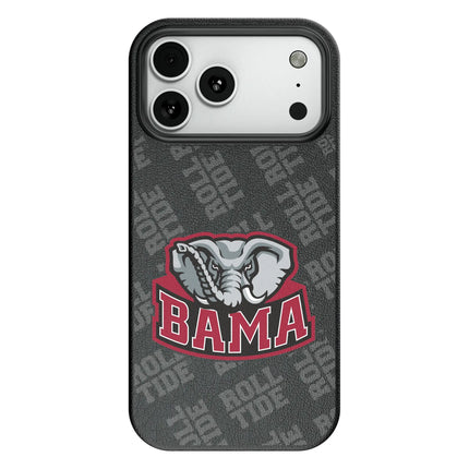 University of Alabama Crimson Tide Script A Quadtile MagSafe Compatible Phone Case for Apple iPhone