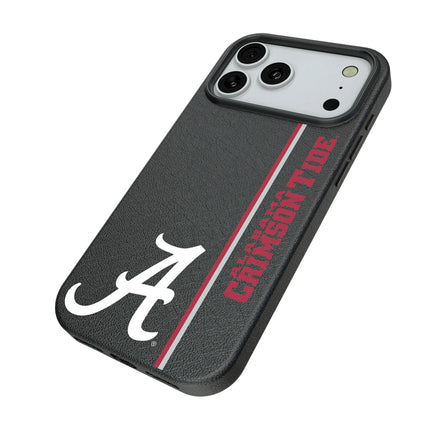 University of Alabama Crimson Tide Script A Sidebar MagSafe Compatible Phone Case for Apple iPhone
