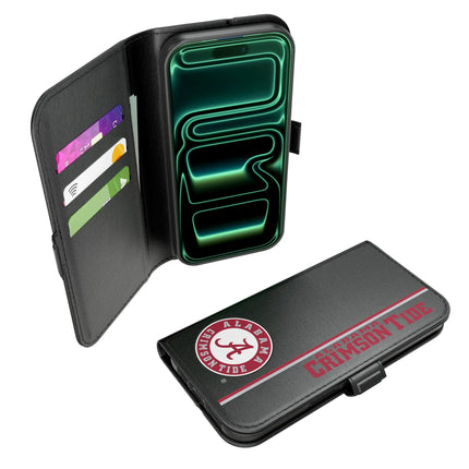 University of Alabama Crimson Tide Sidebar Folio 2.0 Case for Apple iPhone