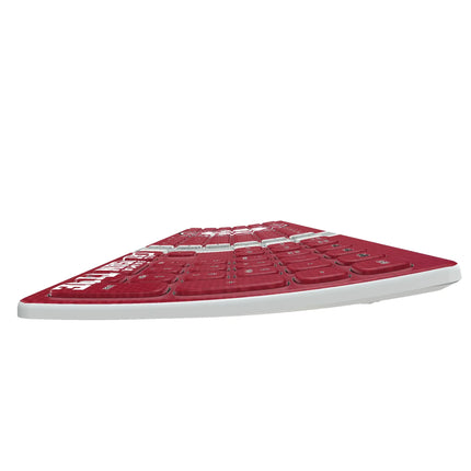 University of Alabama Crimson Tide Stripe Curved Wireless Keyboard