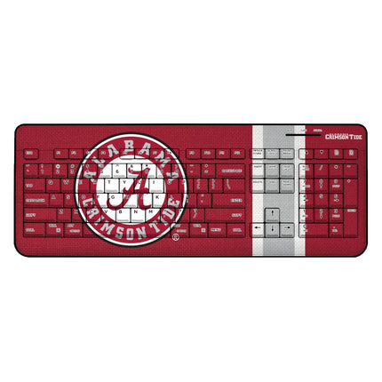 University of Alabama Crimson Tide Stripe Wireless USB Keyboard