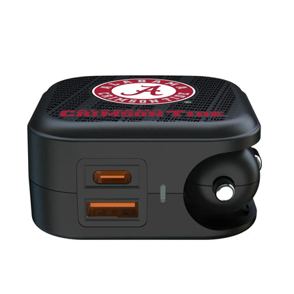 University of Alabama Crimson Tide Text Backdrop 2 in 1 USB A/C Charger