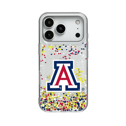 University of Arizona Wildcats Confetti Glitter Phone Case for Apple iPhone