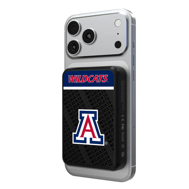 University of Arizona Wildcats Endzone Plus Wireless Mag Power Bank