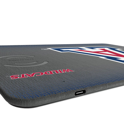 University of Arizona Wildcats Linen 15-Watt Wireless Charger and Mouse Pad