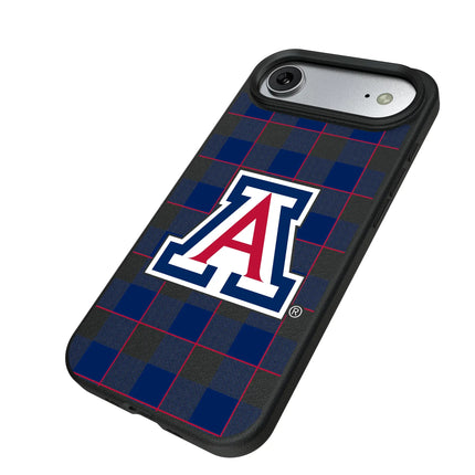 University of Arizona Wildcats Plaid MagSafe Compatible Phone Case for Apple iPhone