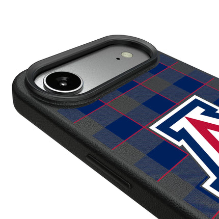 University of Arizona Wildcats Plaid MagSafe Compatible Phone Case for Apple iPhone