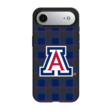 University of Arizona Wildcats Plaid MagSafe Compatible Phone Case for Apple iPhone