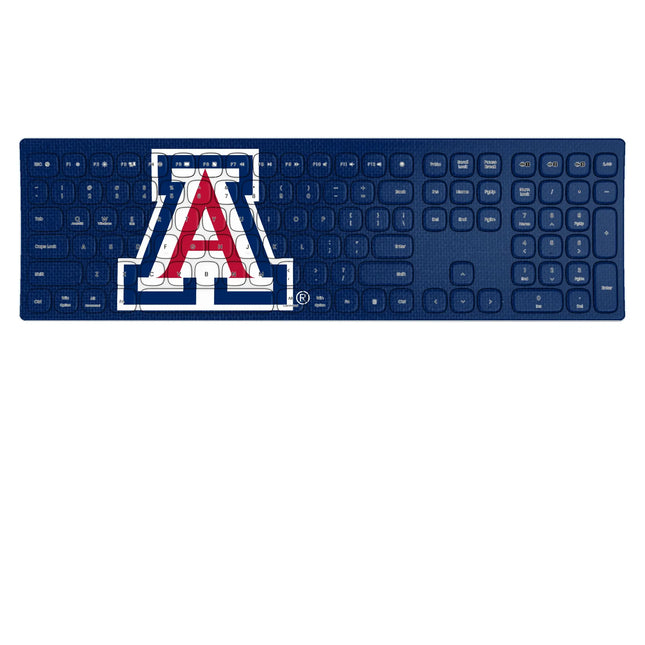 University of Arizona Wildcats Solid Curved Wireless Keyboard