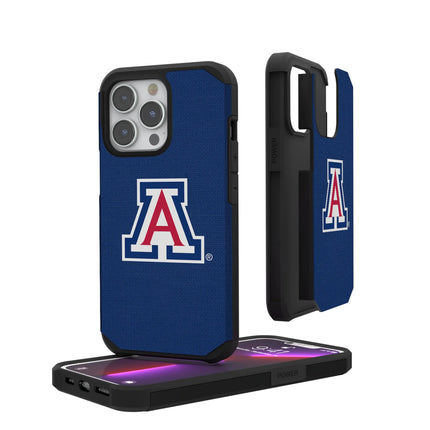 University of Arizona Wildcats Solid Rugged Phone Case for Apple iPhone