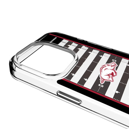 University of Arkansas Fayetteville Razorbacks Field Clear Phone Case for Apple iPhone
