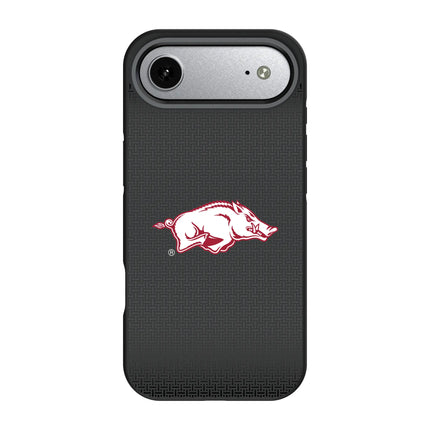 University of Arkansas Fayetteville Razorbacks Linen Bump Phone Case for Apple iPhone