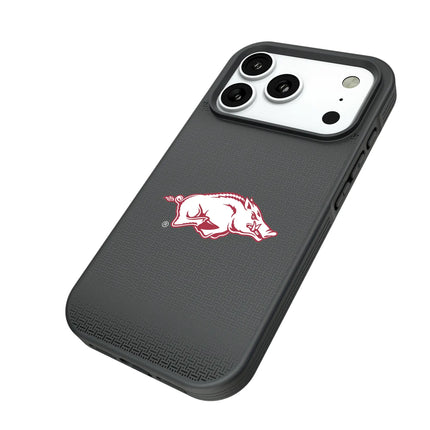 University of Arkansas Fayetteville Razorbacks Linen Bump Phone Case for Apple iPhone