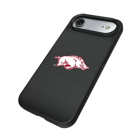 University of Arkansas Fayetteville Razorbacks Linen MagSafe Compatible Phone Case for Apple iPhone