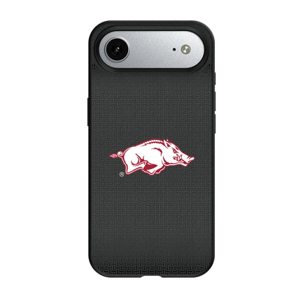 University of Arkansas Fayetteville Razorbacks Linen MagSafe Compatible Phone Case for Apple iPhone