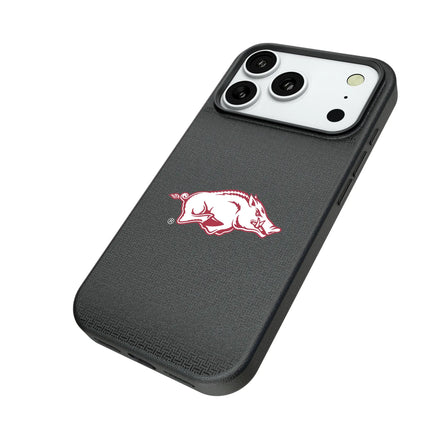 University of Arkansas Fayetteville Razorbacks Linen MagSafe Compatible Phone Case for Apple iPhone