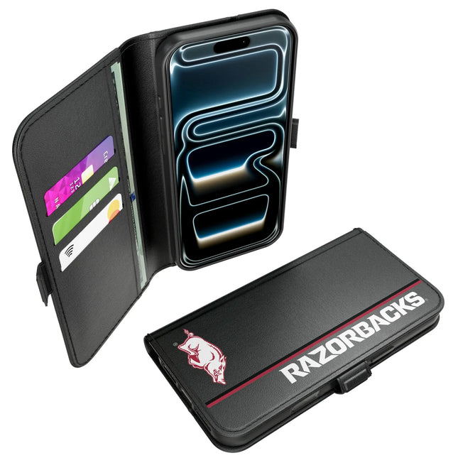 University of Arkansas Fayetteville Razorbacks Sidebar Folio 2.0 Case for Apple iPhone