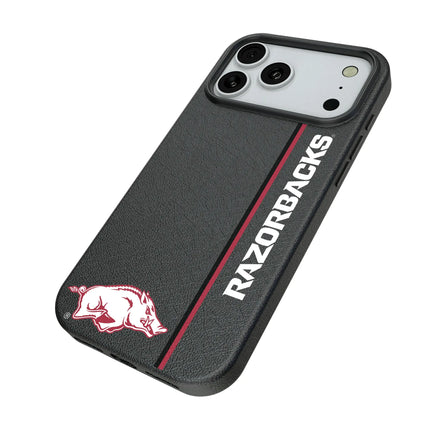 University of Arkansas Fayetteville Razorbacks Sidebar MagSafe Compatible Phone Case for Apple iPhone