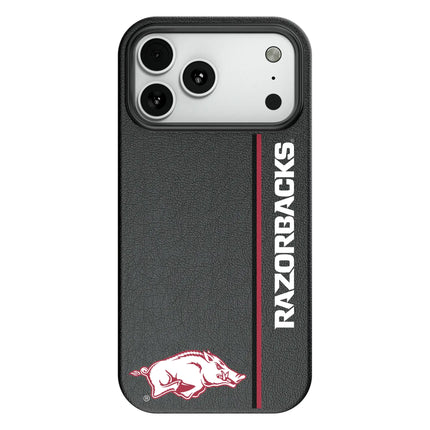 University of Arkansas Fayetteville Razorbacks Sidebar MagSafe Compatible Phone Case for Apple iPhone