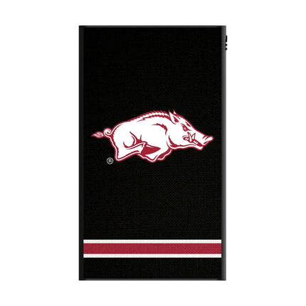 University of Arkansas Fayetteville Razorbacks Stripe 5000mAh Flat Powerbank