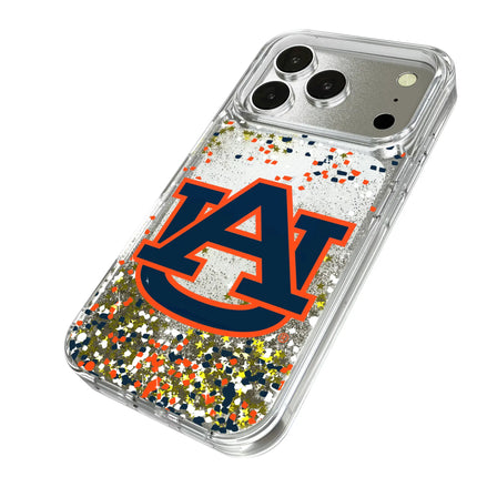 University of Auburn Tigers Confetti Glitter Phone Case for Apple iPhone