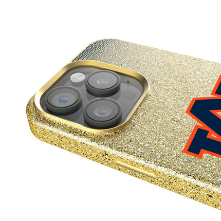 University of Auburn Tigers Linen Bling Phone Case for Apple iPhone