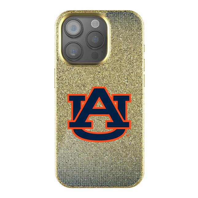 University of Auburn Tigers Linen Bling Phone Case for Apple iPhone