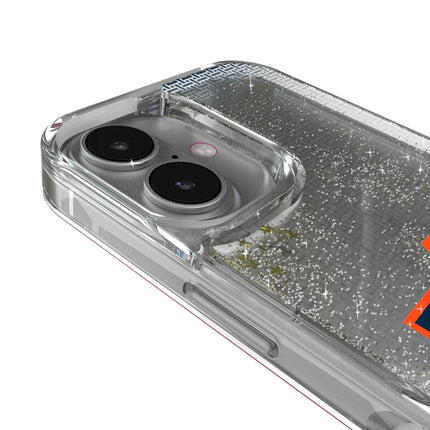 University of Auburn Tigers Linen Glitter Phone Case for Apple iPhone