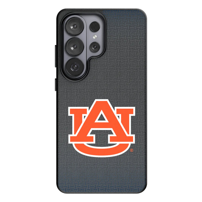 University of Auburn Tigers Linen MagSafe Compatible Phone Case for Samsung Galaxy