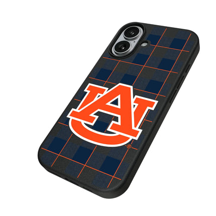 University of Auburn Tigers Plaid MagSafe Compatible Phone Case for Apple iPhone